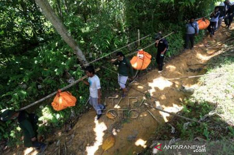 Evakuasi 3 Ekor Bangkai Harimau Ke Kantor TNGL