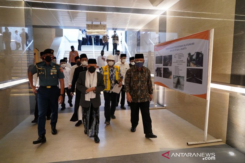 Wapres: Terowongan Silaturahmi Istiqlal-Katedral bangun kerukunan umat -  ANTARA News