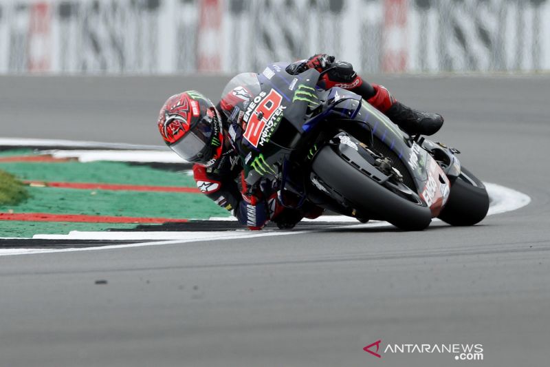 Fabio Quartararo juara dunia setelah Bagnaia terjatuh di GP Emilia Romagna