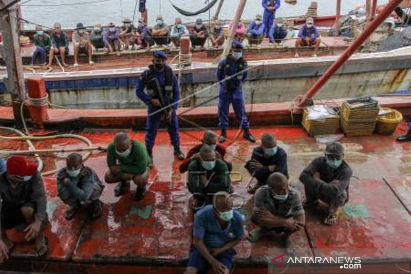 Polair Tangkap Empat Kapal Pencuri Ikan