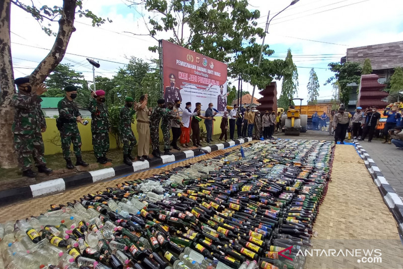 Polres Sukabumi komitmen berantas peredaran miras