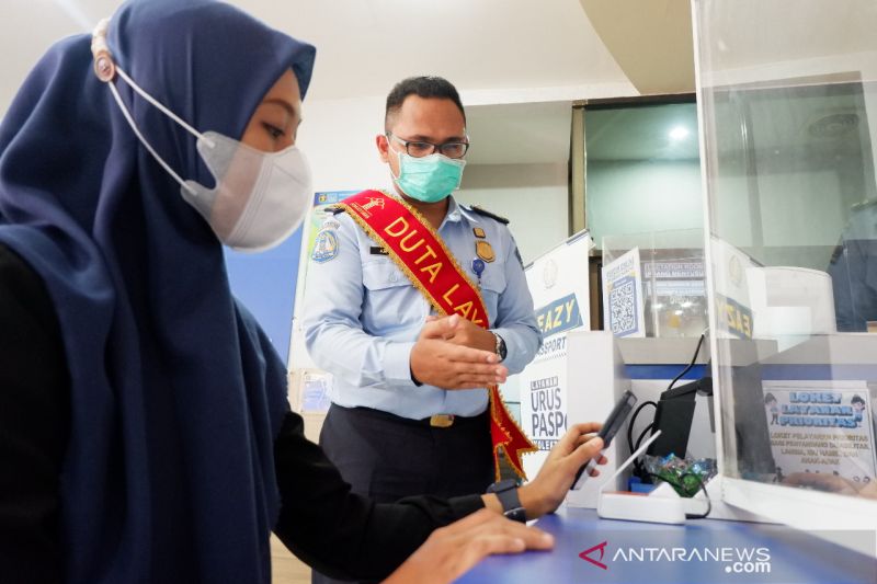 Imigrasi Palembang jadi contoh paspor daring Sumatera