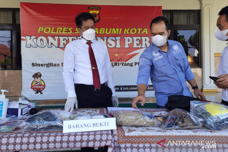 Polres Sukabumi dua pekan ungkap sembilan kasus narkotika