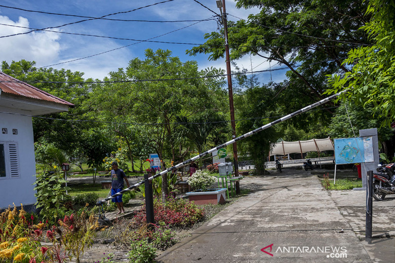Kawasan Wisata Permandian Air Panas Bora masih Ditutup