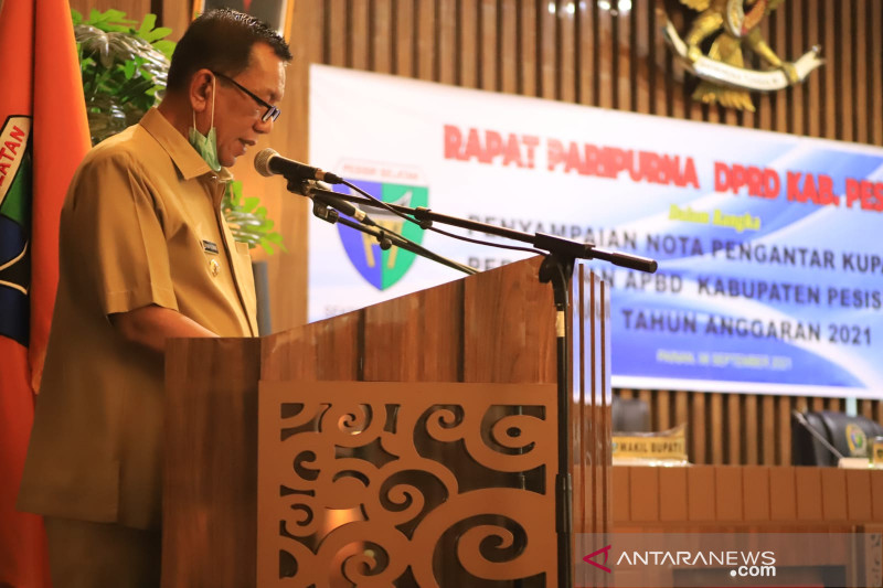 Ini perubahan angka-angka rupiah dalam KUPA-PPAS perubahan APBD 2021 Pesisir Selatan