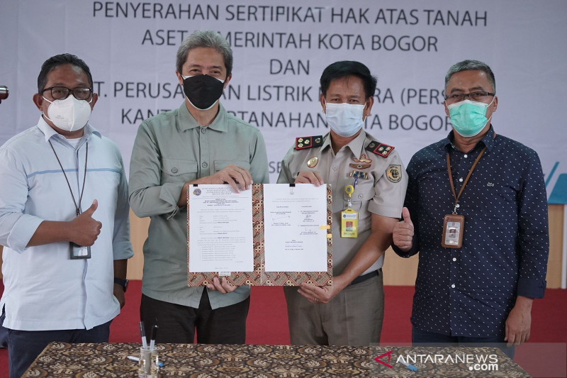 Pemkot Bogor tambah aset 716 bidang tanah bersertifikat