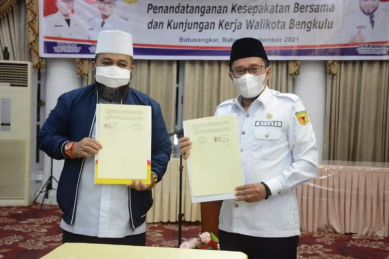 Punya kesamaan visi, Pemkab Tanah Datar dan Pemkot Bengkulu sepakat jalin kerja sama