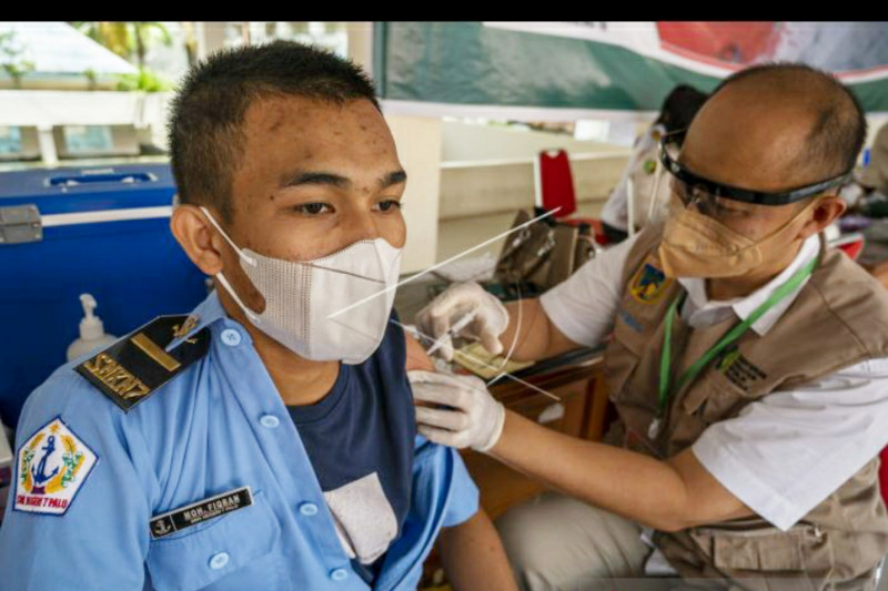 Penerima vaksin lengkap awal pekan capai 48,92 juta penduduk Indonesia