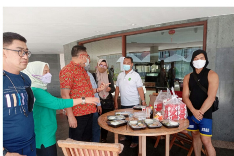 Tuai banyak kritukan, KONI Riau pastikan menu atlet sesuai standar