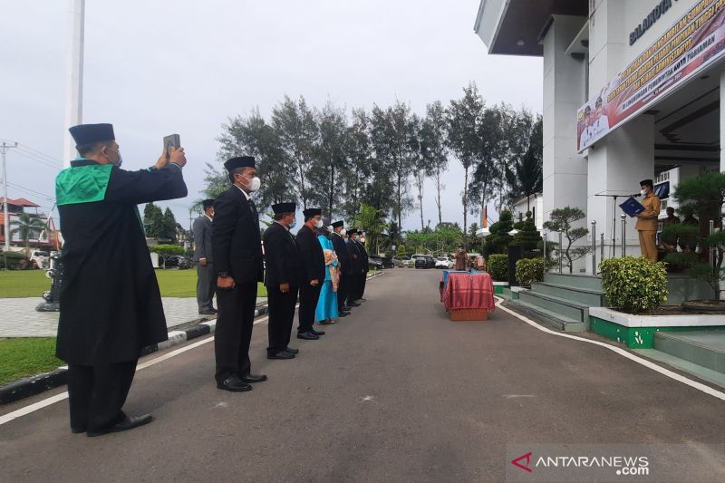 Nama-mana ini, dilantik wako untuk menjabat eselon II dan III Pemkot Pariaman