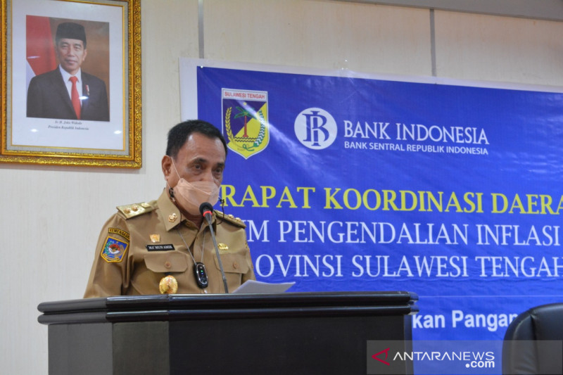 Wagub Sulteng minta TPID kabupaten dan kota tingkatkan ekonomi daerah