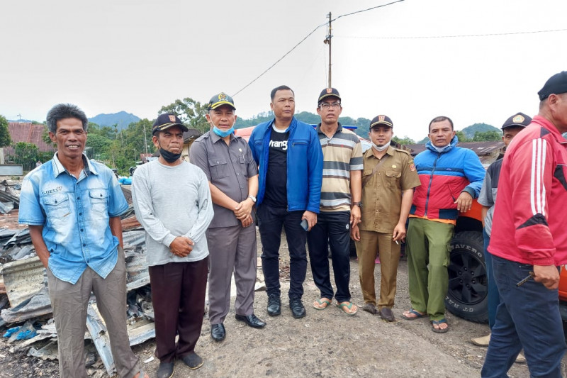 Ini harapan Ketua DPRD Agam terkait pedagang terdampak kebakaran Pasar Baso