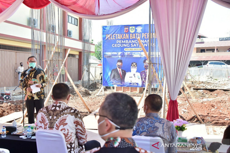 Polres Bogor bangun gedung Satlantas senilai Rp13 miliar