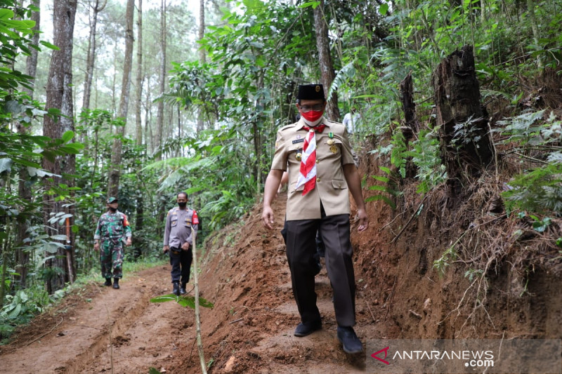 Perhutani dan Pramuka Garut kerja sama manfaatkan hutan untuk edukasi