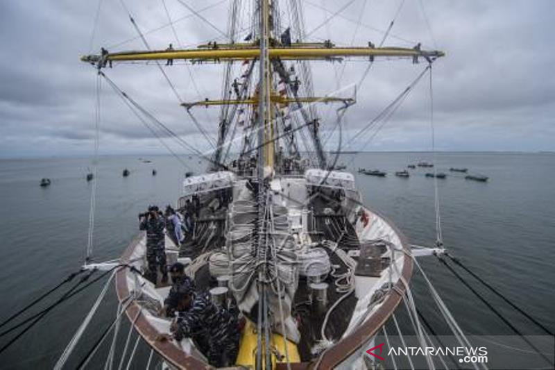 KRI Bima Suci Tiba Di Tarakan