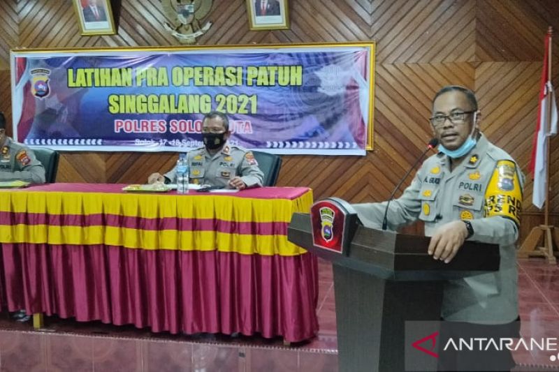 Polres Solok Kota gelar operasi patuh singgalang 2021