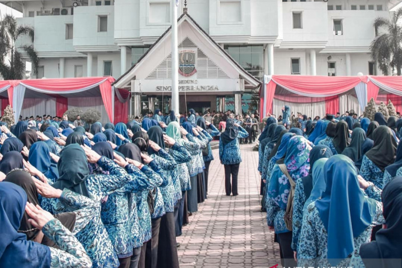 Badan Kepegawaian Karawang tunggu petunjuk aturan pemecatan PNS