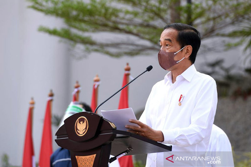 Presiden Jokowi terima jajaran pengurus PKP di Istana Bogor
