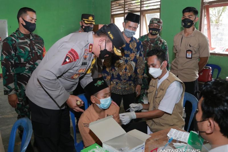 NU-Polda NTB gelar vaksinasi massal sasar pondok pesantren