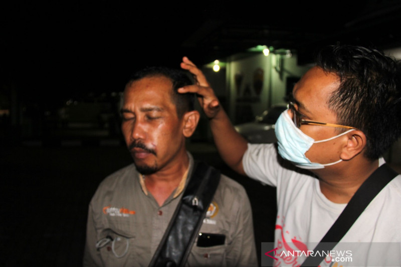 Jurnalis Dumai korban pengeroyokan oknum anggota TNI AD