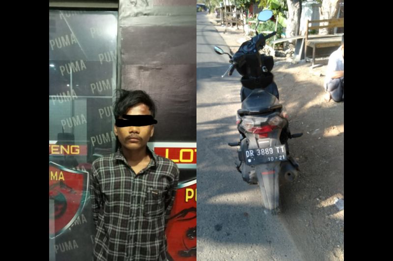 Curi motor di 19 TKP, remaja 17 tahun di Lombok Tengah dibekuk polisi