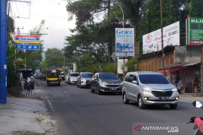 Polda Jabar: Mobilitas kendaraan di Bandung dan Puncak menurun akhir pekan ini