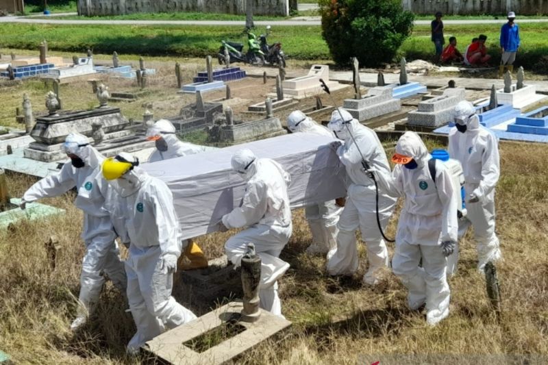 Total 343 orang terkonfirmasi COVID-19 meninggal dunia di Tarakan