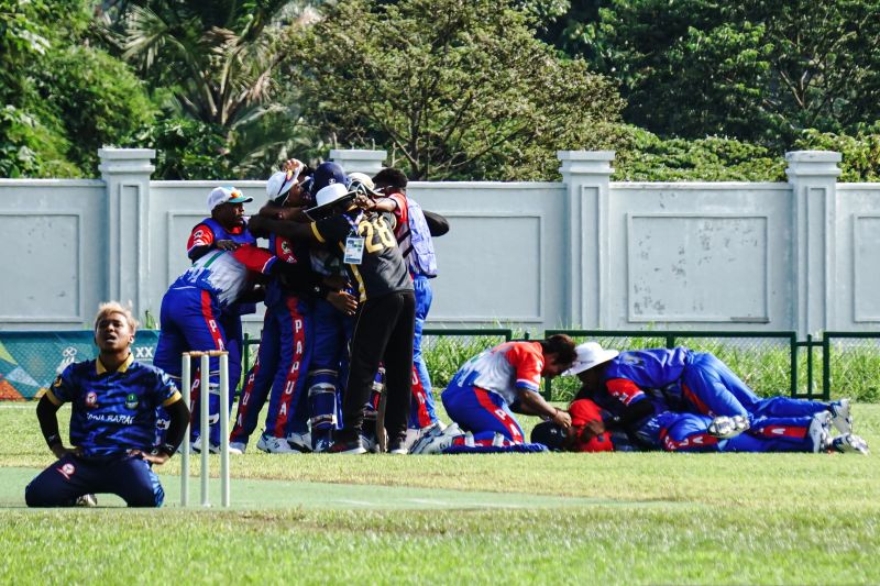 PON Papua-Gubernur apresiasi kriket persembahkan emas bagi PON Papua