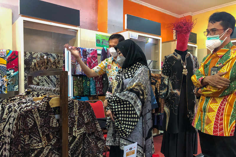 Yogyakarta menggelar pameran produk UKM yang pertama sejak pandemi
