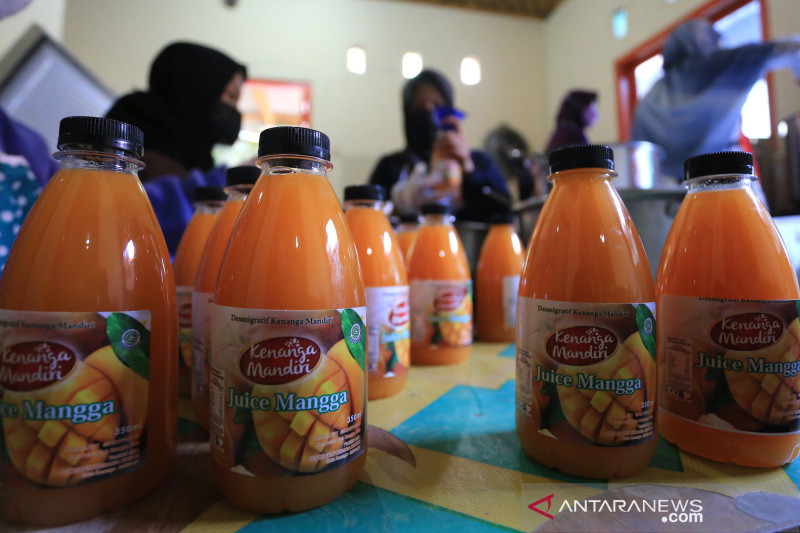 UMKM produksi jus mangga