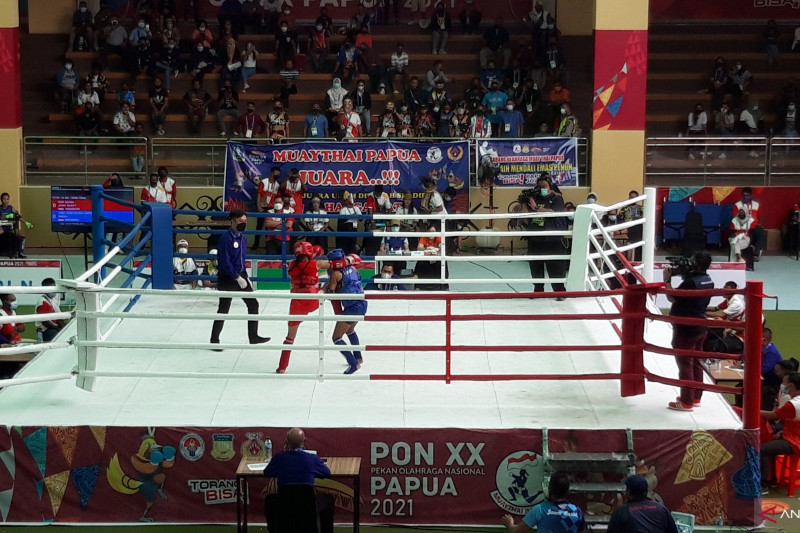 Jawa Barat singkirkan atlet tuan rumah untuk maju ke final muaythai