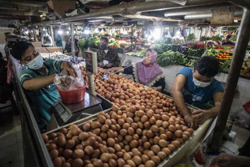 Penurunan harga telur ayam picu deflasi di Kota Cirebon, sebut BPS