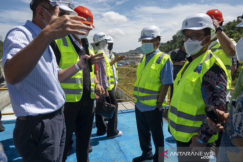 Kunjungan Kerja Komisi VII DPR ke PLTA Sulewana di Poso 