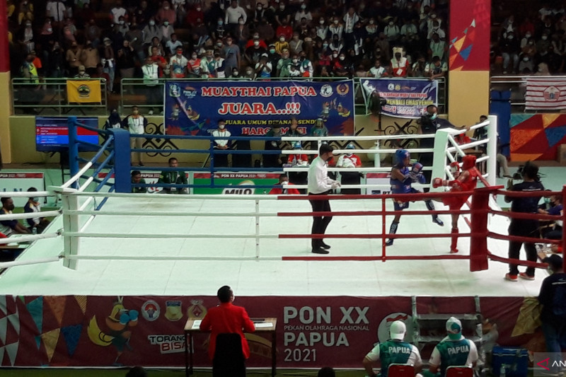 Jabar, Jateng dan Sulsel sabet emas cabor muaythai, Papua perak