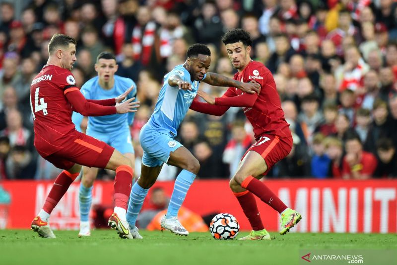 Liverpool dan Manchester City berakhir imbang 2-2