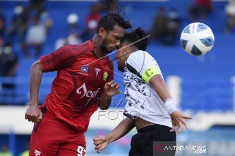 Penyisihan Sepak Bola Putra Aceh Lawan Kaltim