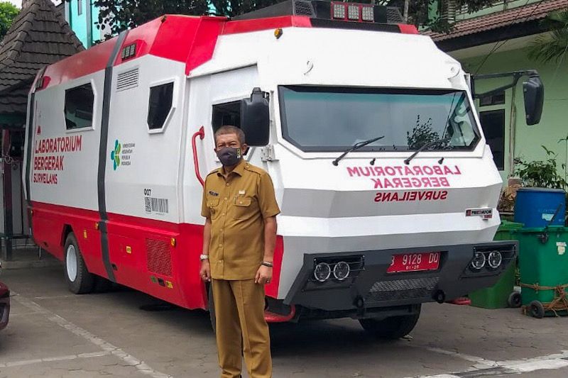 Yogyakarta menerima bantuan mobil laboratorium tes COVID-19 dukung 3T