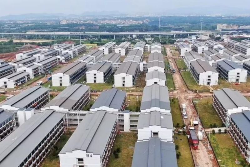 China miliki pusat karantina 5.000 kamar senilai Rp5,1 triliun