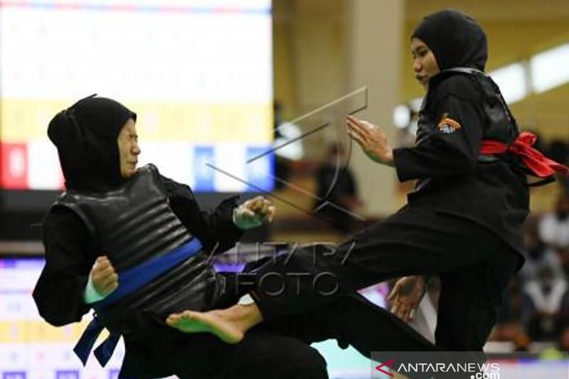 Pesilat Putri Sumbar Suci Wulandari Dijagokan Raih Medali Emas Di PON Papua