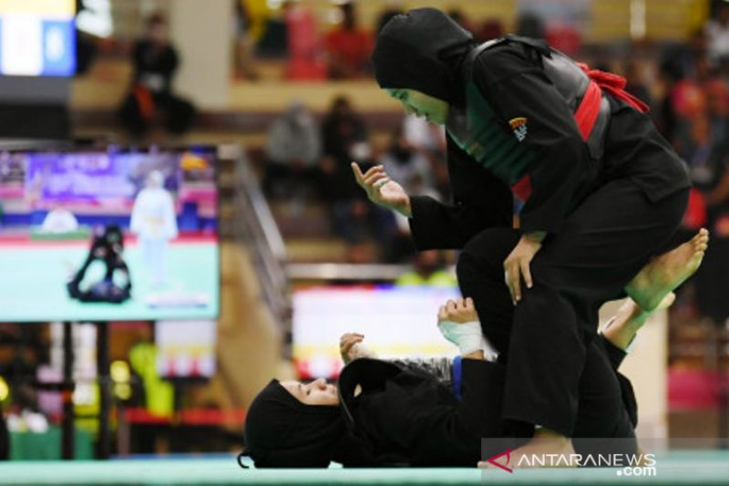 Pesilat Putri Sumbar Suci Wulandari Dijagokan Raih Medali Emas Di PON Papua