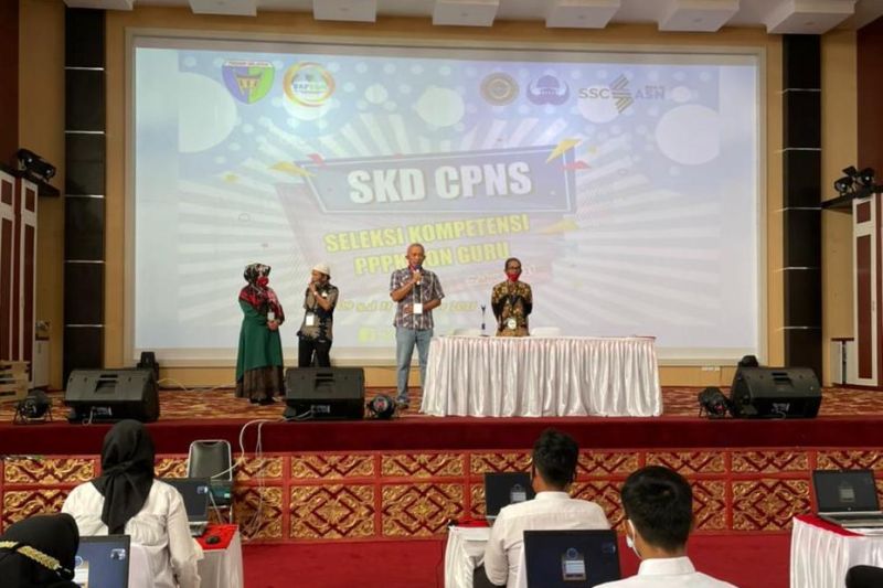Sekda buka pelaksanaan ujian SKD bagi CASN