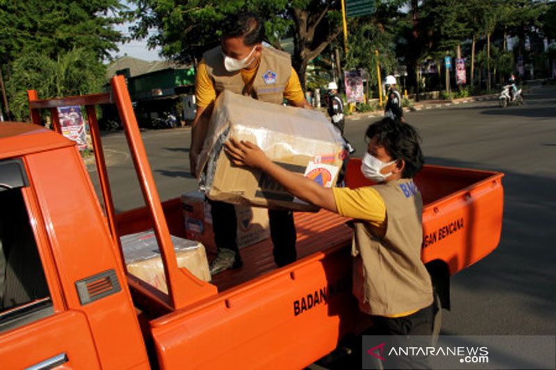 Pelepasan Gerakan Mobil Masker di Makassar