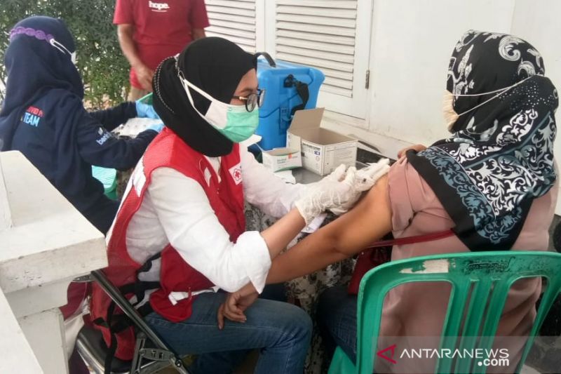 PMI Cianjur bantu pemda kejar target 50 persen vaksinasi