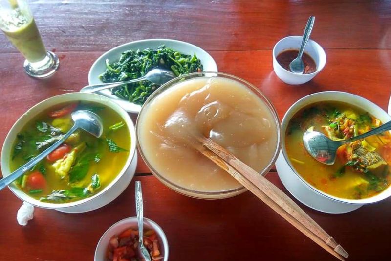 Mengenal lebih dekat makanan "lem" papeda, kuliner khas Papua - ANTARA News Sumatera Selatan - Berita Terkini Sumatera Selatan