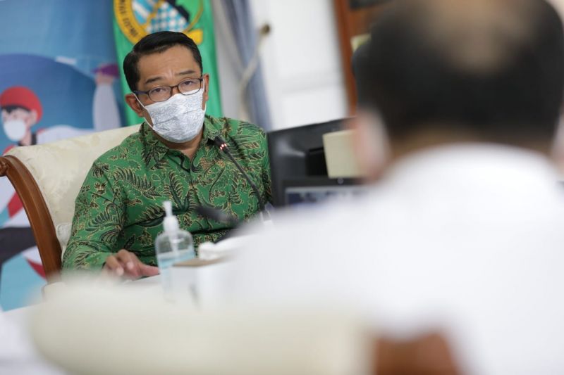 Gubernur Ridwan Kamil laporkan terobosan progres vaksinasi ke BPK