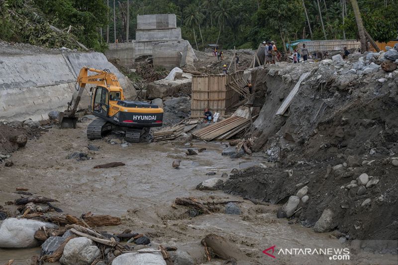 Sabo Dam di Desa Salua Rusak Akibat Banjir