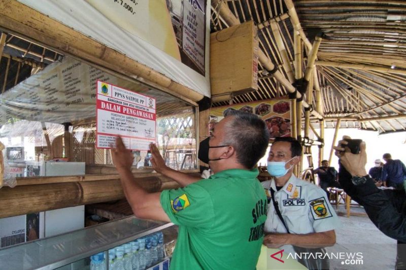 Rumah makan di Cianjur disegel karena tak gunakan pelaporan pajak online