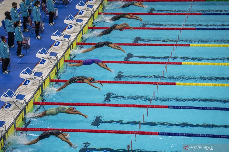 Jabar kawinkan emas renang nomor 400m gaya bebas PON Papua