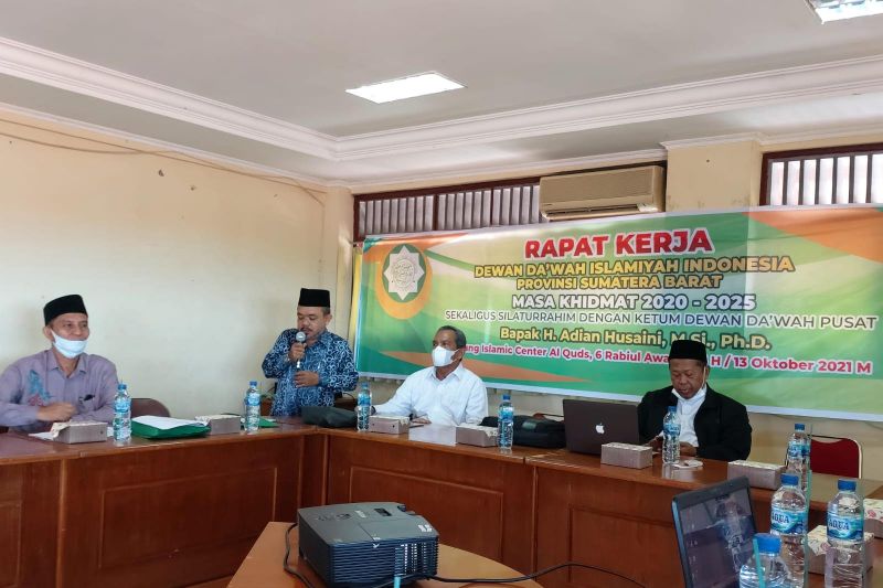 Dewan Dakwah Sumbar gelar rapat kerja ikhtiar hadapi tantangan dakwah