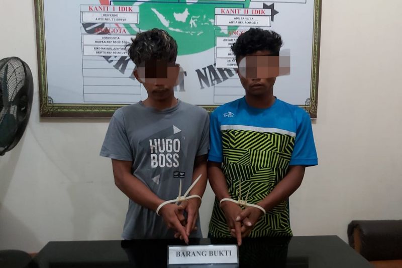 Bawa sabu-sabu, dua pemuda di Agam ditangkap polisi